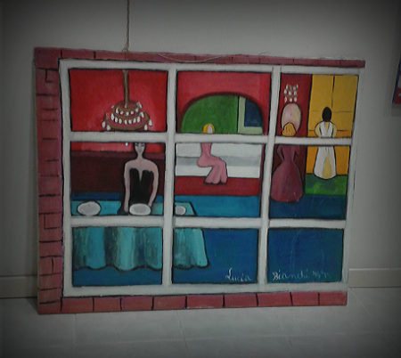 La stanza. 2014. Olio su tela. cm60X80